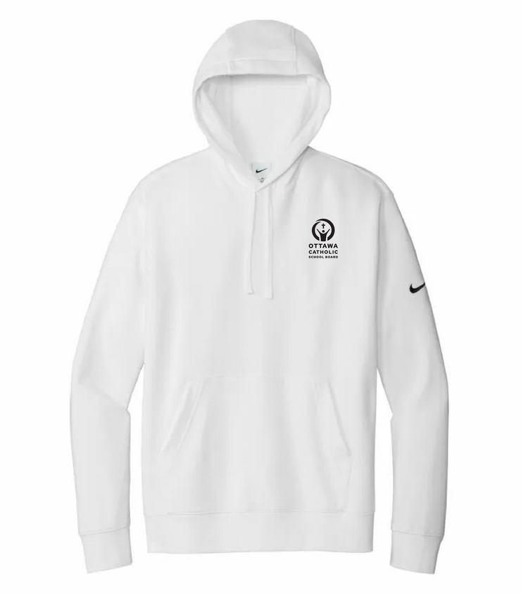 OCSB ESL DEPARTMENT - OCSB - NIKE CLUB FLEESE PULLOVER HOODIE - ADULT