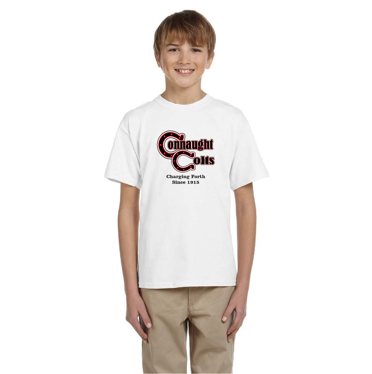 CONNAUGHT PUBLIC SCHOOL SPIRITWEAR - GILDAN HEAVY COTTON TEE - YOUTH