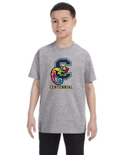 CENTENNIAL PUBLIC SCHOOL SPIRITWEAR - GILDAN COTTON TEE - YOUTH
