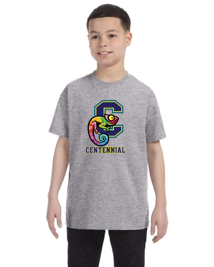 CENTENNIAL PUBLIC SCHOOL SPIRITWEAR - GILDAN COTTON TEE - YOUTH