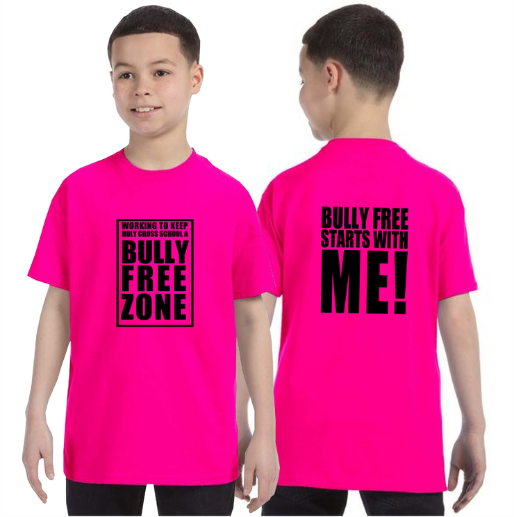 HOLY CROSS ANTI BULLYING - GILDAN COTTON TEE - YOUTH