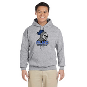 OLMC SPIRITWEAR - OLMC KNIGHTS - GILDAN COTTON HOODIE - ADULT