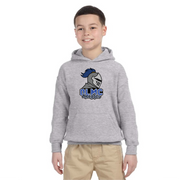 OLMC SPIRITWEAR - OLMC KNIGHTS - GILDAN COTTON HOODIE - YOUTH