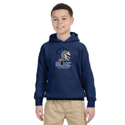 OLMC SPIRITWEAR - OLMC KNIGHTS - GILDAN COTTON HOODIE - YOUTH