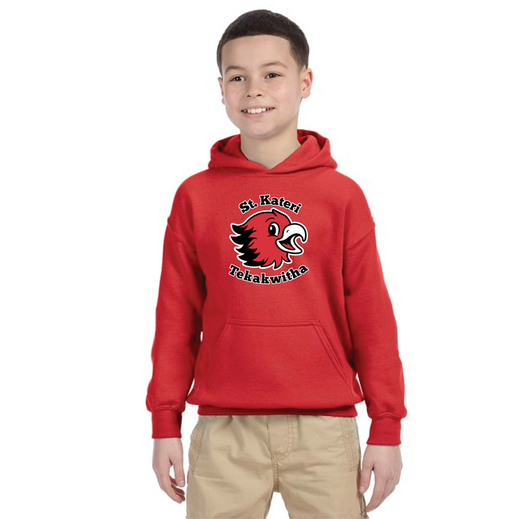 ST. KATERI SPIRITWEAR - GILDAN COTTON HOODIE - YOUTH