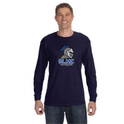 OLMC SPIRITWEAR - OLMC KNIGHTS - GILDAN COTTON LONGSLEEVE - ADULT