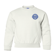 NAVAN GRADS HOCKEY - LEFT CHEST CIRCLE EMBROIDERY - GILDAN HEAVY BLEND FLEECE CREWNECK - YOUTH