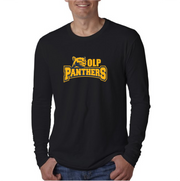 OLP STAFFWEAR - PANTHERS PRINT - NEXT LEVEL COTTON LONGSLEEVE - ADULT