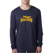 OLP STAFFWEAR - PANTHERS PRINT - NEXT LEVEL COTTON LONGSLEEVE - ADULT