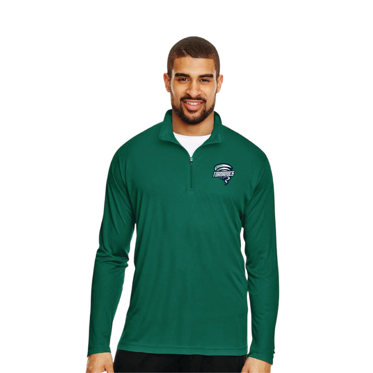 HOLY TRINITY SPIRITWEAR - TORNADOES  - QUARTER ZIP PULLOVER