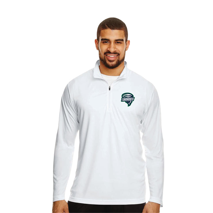 HOLY TRINITY SPIRITWEAR - TORNADOES  - QUARTER ZIP PULLOVER