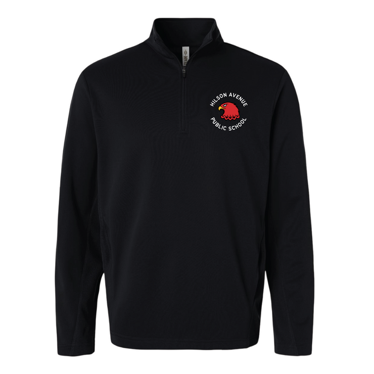 HILSON AVENUE SPIRITWEAR - LEFT CHEST EMBROIDERY - SQUAD CADET QUARTER ZIP - ADULT