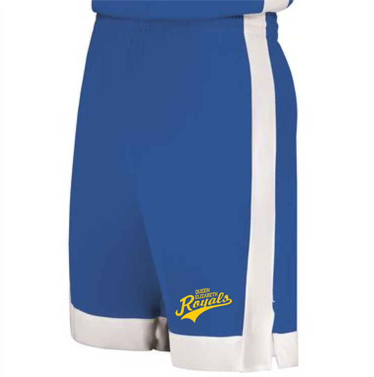 QUEEN ELIZABETH SPIRITWEAR - AUGUSTA BASKETBALL SHORTS - ADULT