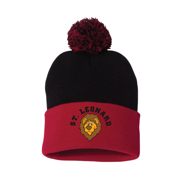 ST. LEONARD SPIRITWEAR - SPORTMAN POM POM TOQUE