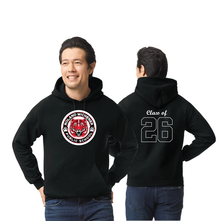 ROLAND MICHENER PUBLIC SCHOOL CLASS OF - GILDAN COTTON HOODIE - ADULT