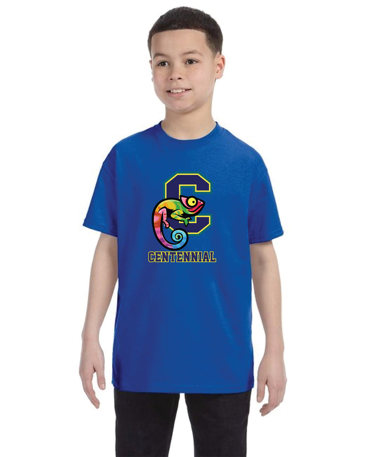 CENTENNIAL PUBLIC SCHOOL SPIRITWEAR - GILDAN COTTON TEE - YOUTH