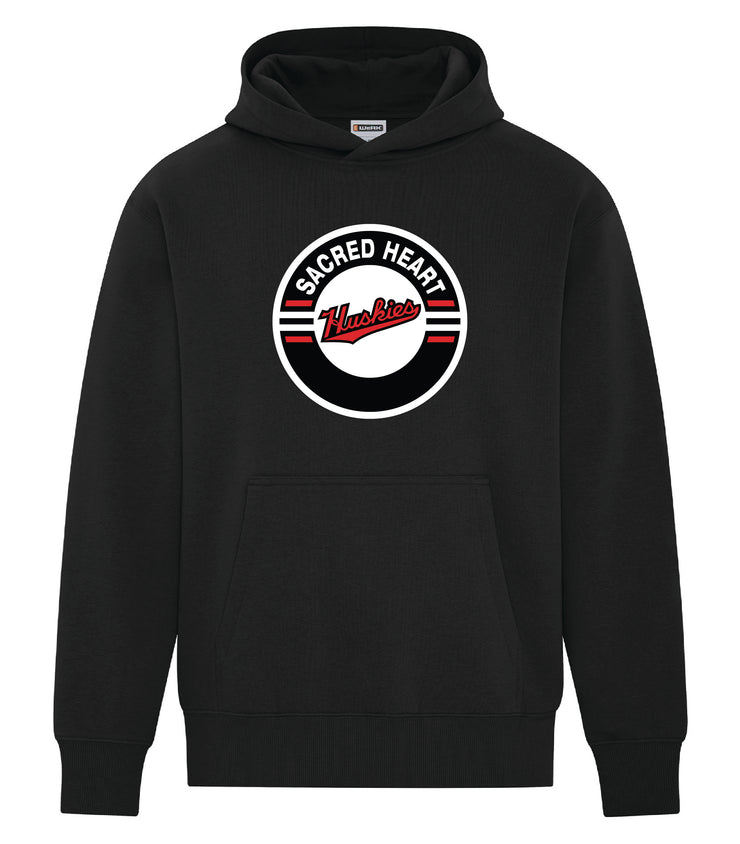 SACRED HEART STAFFWEAR - CIRCLE PRINT - ATC WeRK HEAVYWEIGHT FLEECE HOODIE - ADULT