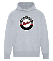 SACRED HEART STAFFWEAR - CIRCLE PRINT - ATC WeRK HEAVYWEIGHT FLEECE HOODIE - ADULT