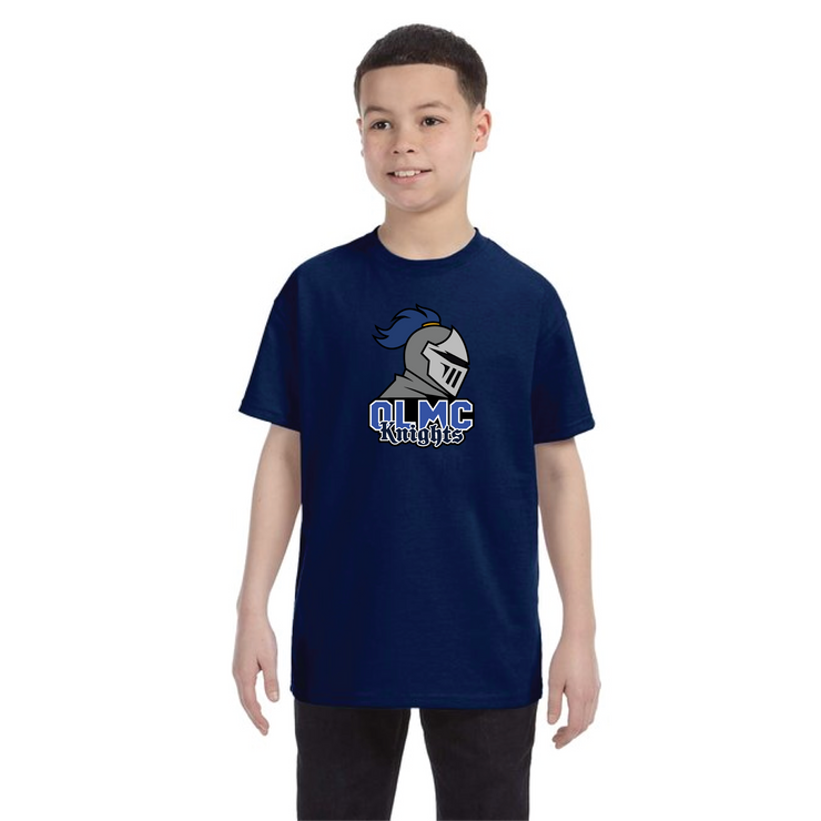 OLMC SPIRITWEAR - OLMC KNIGHTS - GILDAN COTTON TEE - YOUTH