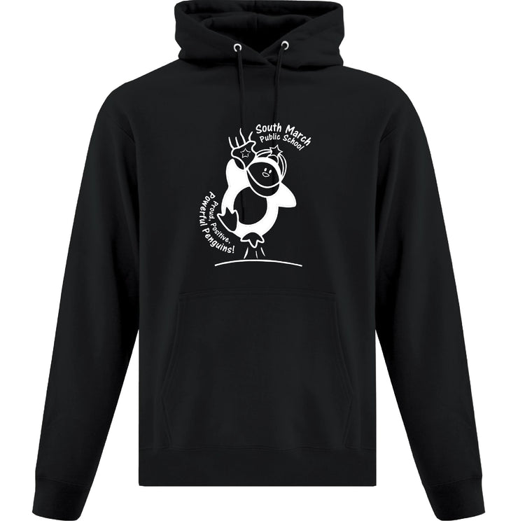 SOUTH MARCH SPIRITWEAR - SCHOOL LOGO - ATC COTTON HOODIE - ADULT