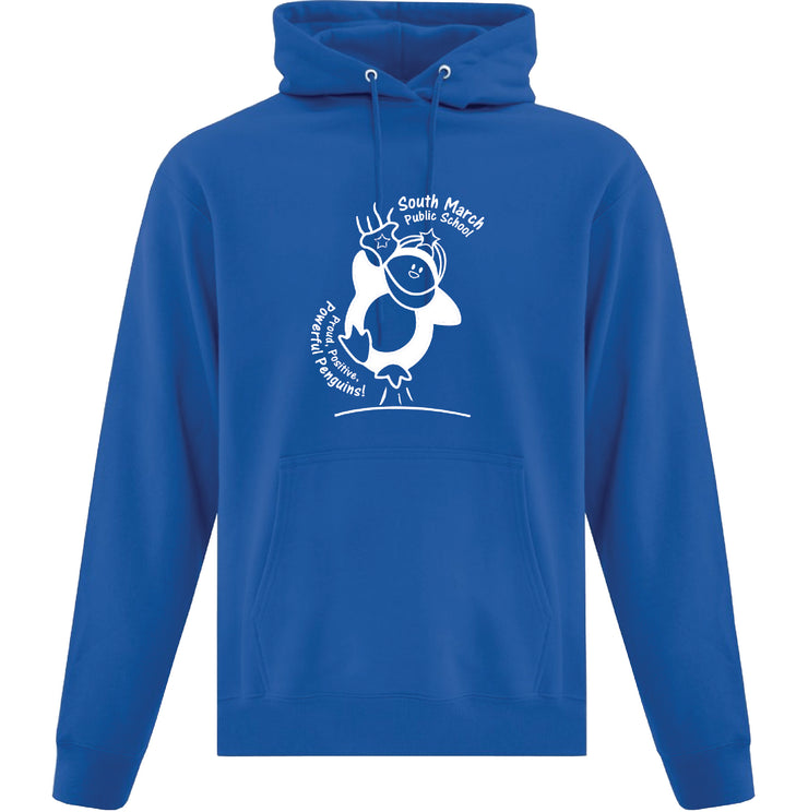 SOUTH MARCH SPIRITWEAR - SCHOOL LOGO - ATC COTTON HOODIE - ADULT