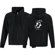 SOUTH MARCH SPIRITWEAR - SCHOOL LOGO - ATC COTTON ZIPPED HOODIE - ADULT