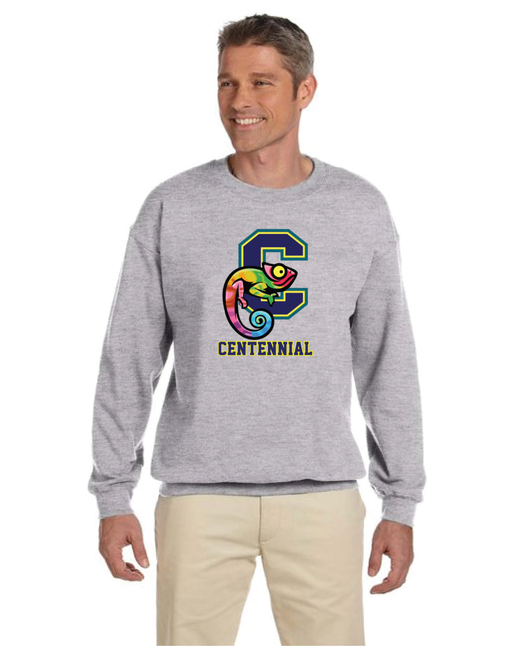 CENTENNIAL PUBLIC SCHOOL SPIRITWEAR - GILDAN COTTON FLEECE CREWNECK - ADULT