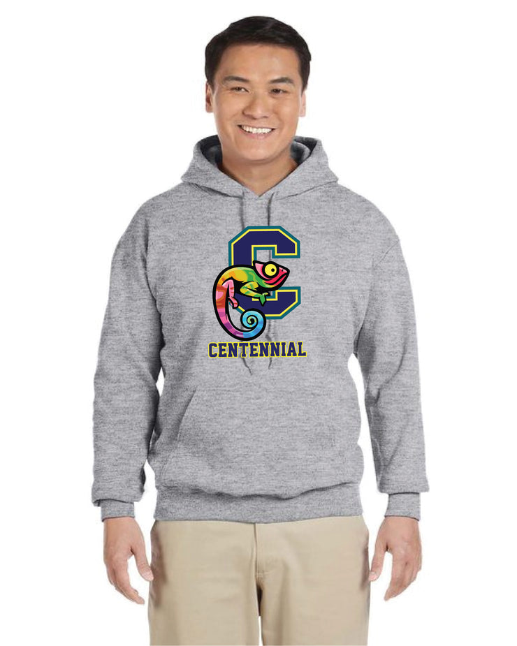 CENTENNIAL PUBLIC SCHOOL SPIRITWEAR - GILDAN COTTON HOODIE - ADULT