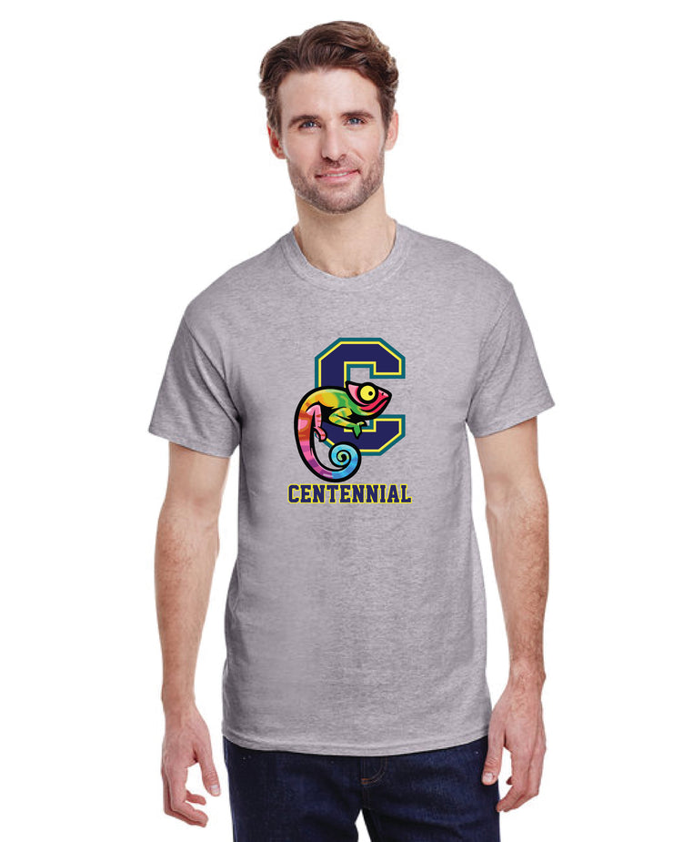 CENTENNIAL PUBLIC SCHOOL SPIRITWEAR - GILDAN COTTON TEE - ADULT
