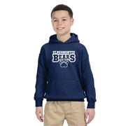 ST. BERNADETTE SPIRITWEAR - BEARS PRINT - GILDAN HEAVY BLEND COTTON HOODIE - YOUTH