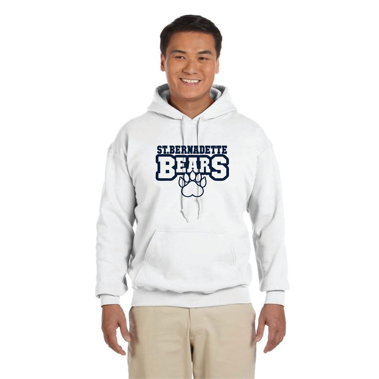 ST. BERNADETTE SPIRITWEAR - BEARS PRINT - GILDAN HOODIE - ADULT