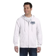 ST. BERNADETTE SPIRITWEAR - LEFT CHEST BEARS PRINT - GILDAN HEAVY BLEND ZIPPED HOODIE - ADULT