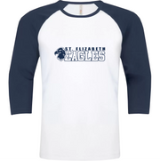 ST. ELIZABETH SPIRITWEAR - ATC EUROSPUN BASEBALL TEE - ADULT
