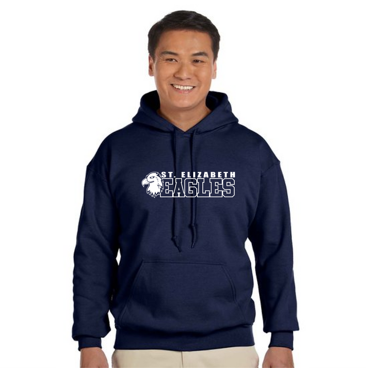 ST. ELIZABETH SPIRITWEAR - GILDAN HEAVY BLEND COTTON HOODIE - ADULT