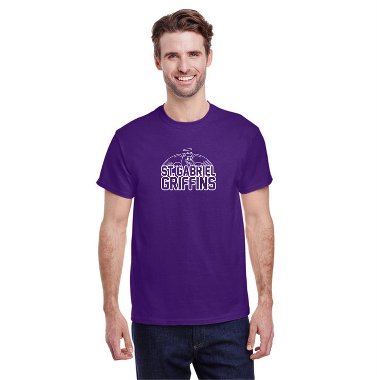 ST. GABRIEL SPIRITWEAR - GILDAN COTTON TEE - ADULT