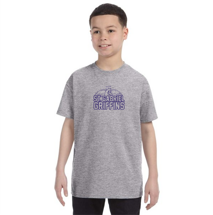 ST. GABRIEL SPIRITWEAR - GILDAN COTTON TEE - YOUTH