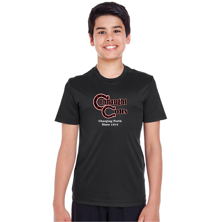 CONNAUGHT PUBLIC SCHOOL SPIRITWEAR - TEAM 365 PERFORMANCE TEE - YOUTH