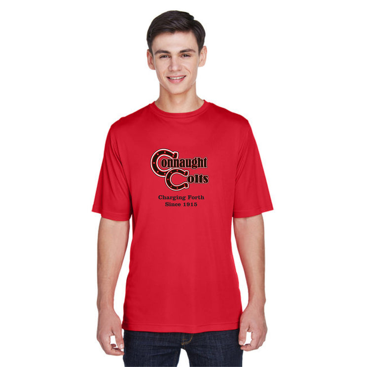CONNAUGHT PUBLIC SCHOOL SPIRITWEAR - TEAM 365 PERFORMANCE TEE - ADULT