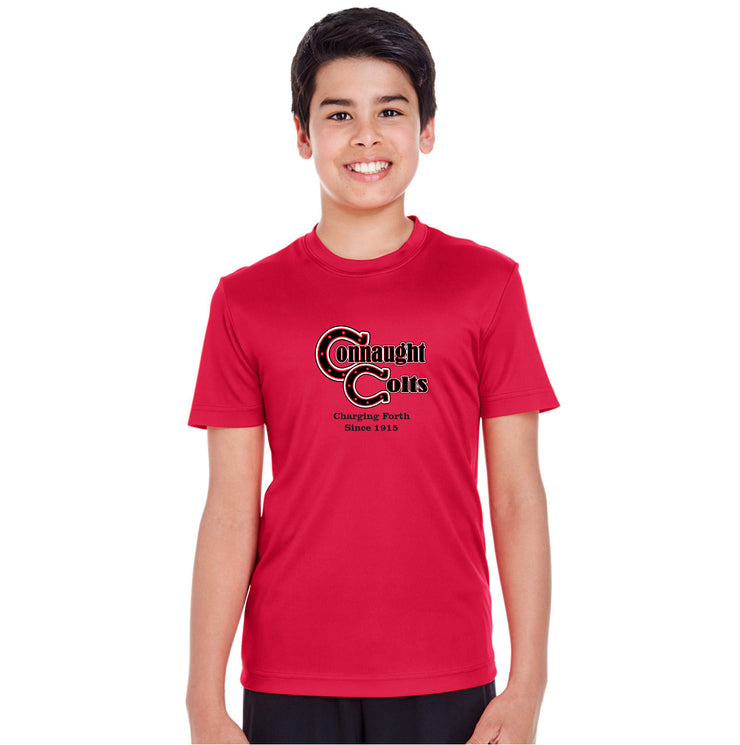 CONNAUGHT PUBLIC SCHOOL SPIRITWEAR - TEAM 365 PERFORMANCE TEE - YOUTH
