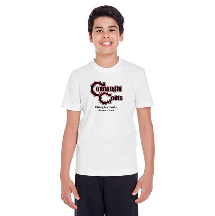 CONNAUGHT PUBLIC SCHOOL SPIRITWEAR - TEAM 365 PERFORMANCE TEE - YOUTH