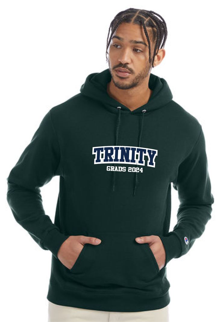 HOLY TRINITY GRADWEAR - 2024 - ADULT - CHAMPION COTTON HOODIE