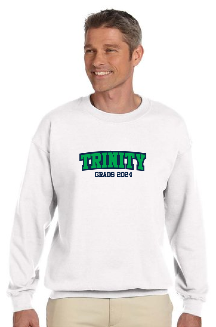 HOLY TRINITY GRADWEAR - GILDAN COTTON FLEECE CREWNECK