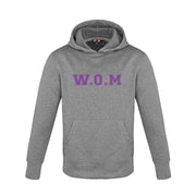 W.O. MITCHELL SPIRITWEAR - FULL FRONT W.O.M PRINT - PALM AIRE PERFORMANCE HOODIE  - YOUTH