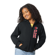 ST. KATERI SPIRITWEAR - GILDAN COTTON ZIPPED HOODIE - YOUTH