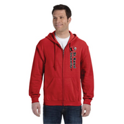 ST. KATERI SPIRITWEAR - GILDAN COTTON ZIPPED HOODIE - ADULT