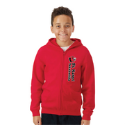 ST. KATERI SPIRITWEAR - GILDAN COTTON ZIPPED HOODIE - YOUTH