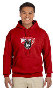 HOLY CROSS SPIRIT - HUSKIES - GILDAN COTTON HOODIE