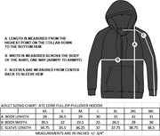 RCAC - ATC CORE FULL ZIPPED LADIES' HOODIE