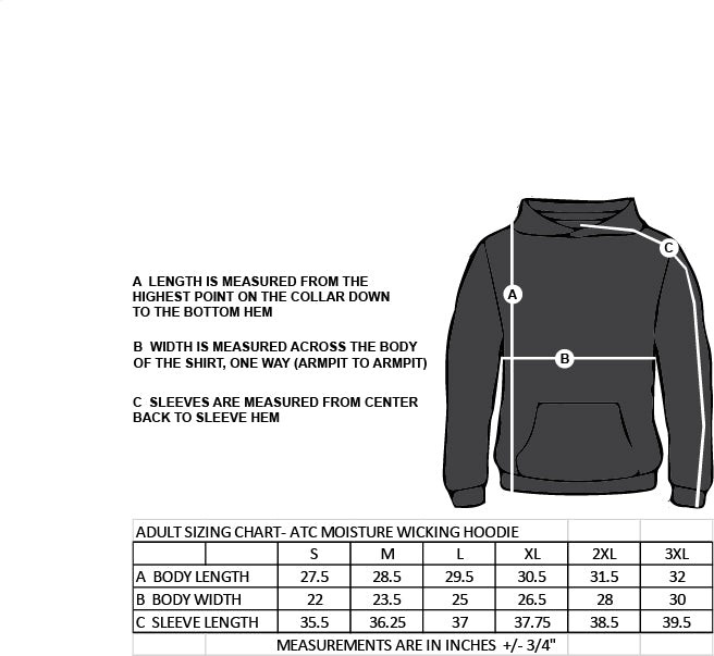 ST. FRANCIS OF ASSISI SPIRITWEAR - ATC MOISTURE WICKING HOODIE