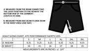 SEAS SPIRITWEAR- ADULT- ATC PRO TEAM SHORTS